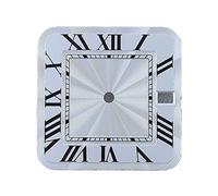 ATOMUSERLY Reloj Cuadrado con Esfera for Hombre, Fecha a Las 3 en Punto, Apto for Herramientas de reparación Movimiento NH35 NH36, 1 ud(1-DIAL)