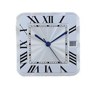 ATOMUSERLY Reloj Cuadrado con Esfera for Hombre, Fecha a Las 3 en Punto, Apto for Herramientas de reparación Movimiento NH35 NH36, 1 ud(2-DIAL Hands)