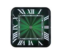 ATOMUSERLY Reloj Cuadrado con Esfera for Hombre, Fecha a Las 3 en Punto, Apto for Herramientas de reparación Movimiento NH35 NH36, 1 ud(8-DIAL)