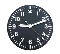 ATOMUSERLY Reloj Estilo Aviador con Esfera y manecillas, 29mm, Negro, Azul, Verde, Blanco, C3, Luminoso, Apto for Movimiento NH35 NH36 ETA2824 PT5000, 1 ud(Black Dial 2,ETA2824 2836)