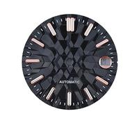 ATOMUSERLY Reloj for Hombre con Esfera, sin Logotipo, 28,5mm, Ajuste Luminoso Verde NH35/NH36, Herramientas de reparación Accesorios Movimiento, 1 ud(15-Dial)