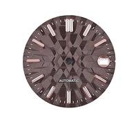 ATOMUSERLY Reloj for Hombre con Esfera, sin Logotipo, 28,5mm, Ajuste Luminoso Verde NH35/NH36, Herramientas de reparación Accesorios Movimiento, 1 ud(13-Dial)