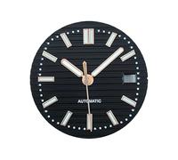 ATOMUSERLY Reloj Luminoso Azul, Esfera de 30,5mm, Apto for Accesorios Movimiento NH35, 1 ud(10)
