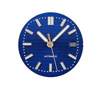 ATOMUSERLY Reloj Luminoso Azul, Esfera de 30,5mm, Apto for Accesorios Movimiento NH35, 1 ud(2)