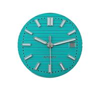 ATOMUSERLY Reloj Luminoso Azul, Esfera de 30,5mm, Apto for Accesorios Movimiento NH35, 1 ud(3)
