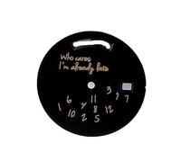 ATOMUSERLY Reloj Who Cares for Hombre, Esfera Negra de 31mm, Accesorios Movimiento Miyota 8285, 1 ud(11)