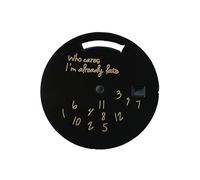 ATOMUSERLY Reloj Who Cares for Hombre, Esfera Negra de 31mm, Accesorios Movimiento Miyota 8285, 1 ud(9)