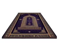 ATOMUSERLY Tapetes Antideslizantes Lavables for El Suelo, Tapete for Oración, Decoración del Templo, Suave Y Esponjoso, Ramadán, 1 Ud(309-8,1.9x2.9ft(60x90cm))