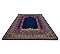 ATOMUSERLY Tapetes Antideslizantes Lavables for El Suelo, Tapete for Oración, Decoración del Templo, Suave Y Esponjoso, Ramadán, 1 Ud(303-2,1.9x2.9ft(60x90cm))