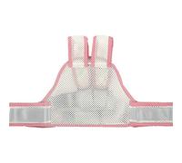 Atongham Cinturón de seguridad 3D transpirable eléctrico para motocicleta, cinturón de seguridad para niños, transportador de seguridad para bebés, cinturón transpirable de retroceso para niños (rosa)