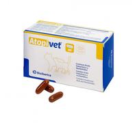 Atopivet - Suplemento para la piel de perros y gatos - Bioiberica - Cantidad: 60 cápsulas