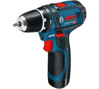 Bosch Akku-Bohrschrauber 12 V Li-Ion 1300 RPM Negro, Azul, Rojo