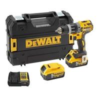 Atornillador Atacador Sin Escobillas DEWALT DCD796P2-QW 18V 2x5Ah + Maletín