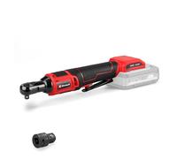 Atornillador de carraca con batería TE-RW 18/60 Li-Solo Power X-Change de Einhell (18 V, 60 Nm, portaherramientas de 3/8", marcha a la izquierda/derecha, luz LED, incl. adaptador de 1/2", sin batería)