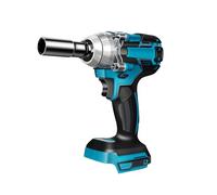 Atornillador de impacto de 350 Nm, 1/2 pulgadas, sin escobillas, atornillador eléctrico manual, 18V, autonomía de rotación sin niveles, eje de accionamiento cuadrado, compatible con Makita