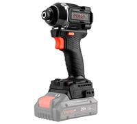Atornillador de Impacto Dnipro-M DTD-201BC 20V, 200 Nm, Sin Batería, LED | 4 velocidades 0-3.600 rpm, 4.200 ipm │ Modos de par de 50/100/150/200 Nm │ Portabits hexagonal 1/4" de cambio rápido