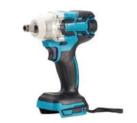 Atornillador de impacto inalámbrico de 520 N.m, atornillador de impacto inalámbrico para Makita 18 V, taladro de impacto eléctrico, para reparación de coches, mantenimiento de tuberías (sin batería)