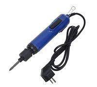 Atornillador Eléctrico, Destornillador Eléctrico 900RPM Destornillador de Potencia Hexagonal Taladro con Cable Mango Recto con Punta de Destornillador Enchufe de la UE 220V