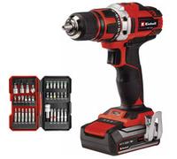 Atornillador inalámbrico Power X-Change TE-CD 18/40 Li, 18 Voltios, Taladro/destornillador rojo/Negro