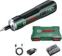 Atornillador inalámbrico PushDrive 3,6 V con 32 puntas