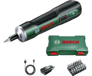 Atornillador inalámbrico PushDrive 3,6 V con 32 puntas