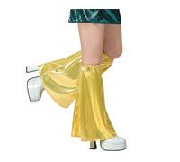 ATOSA 13377 Costumes Leg Warmers Unisex 0 Golden-Carnival, T.Unique