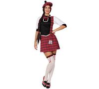 Atosa - 15267 - Disfraz Escocesa- talla XL - Color Rojo para Mujer Adulto