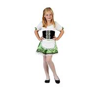 Atosa-23256 Disfraz Alemana, color verde, 7 a 9 años (23256)