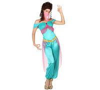 Atosa - 26419 - Disfraz Bailarina Arabe- talla XL - Color Celeste para Mujer Adulto