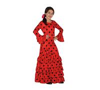 Atosa 26530 - flamenco, muchacha Tamaño 104, rojo/negro