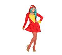Atosa - 26633 - Disfraz Dragon Rojo- talla XL - Color Rojo para Mujer Adulto