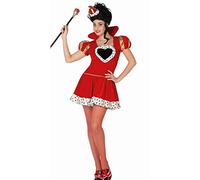 Atosa - 26852 - Disfraz Reina Corazones- talla M-L - Color Rojo para Mujer Adulto