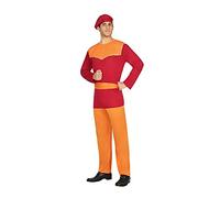 Atosa-31581 Papá Noel Atosa-31581-Disfraz PAJE Hombre Adulto-Talla Navidad, Color Rojo, XS-S (31581)