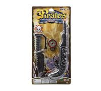 Atosa 35157 Kit Pirata: Brújula, Cuchillo y Trabuco en 2 Modelos Surtidos