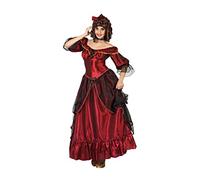 Atosa-39495 Disfraz dama sureña guerra civil americana, color rojo, XS-S (39495) , color/modelo surtido