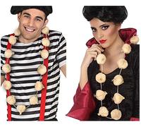 ATOSA 40760 Collar ajos, 110 cm, Color Blanco