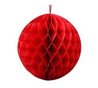 Atosa-50717 Atosa-50717-pompones 30cm rojo, color, Talla única (50717)