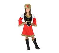 Atosa-56814 Disfraz Rusa, Color Rojo, 5 a 6 años (56814)