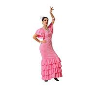 Atosa disfraz flamenca rosa adulto M