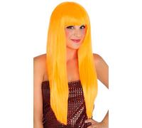 Atosa - 8786 - Peluca Lisa Larga - Color Naranja - Adulto