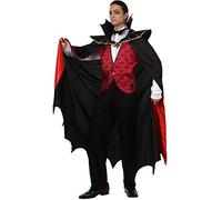 Atosa disfraz vampiro hombre adulto completo capa M