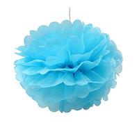 ATOSA b/cart. pompom 25cm azul