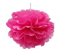 ATOSA b/cart. pompom 25cm fucsia