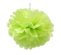 ATOSA b/cart. pompom 25cm verde