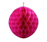 ATOSA b/cart. pompones 30cm fucsia