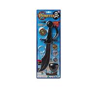 ATOSA bl. espadas piratas 44.5x15.5cm negro
