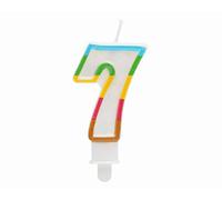 ATOSA bl. vela 3.5x9.5x1.5cm nº 7 multicolor