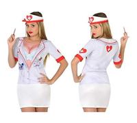 Atosa- Camiseta 3D Enfermera, Multicolor, M-L (9654)