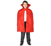 ATOSA capa roja corta de 70cm con cuello alto para niños TALLA ÚNICA