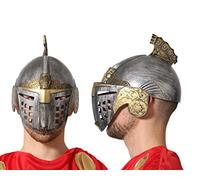 ATOSA casco medieval gris de pvc para guerrero o gladiador adulto